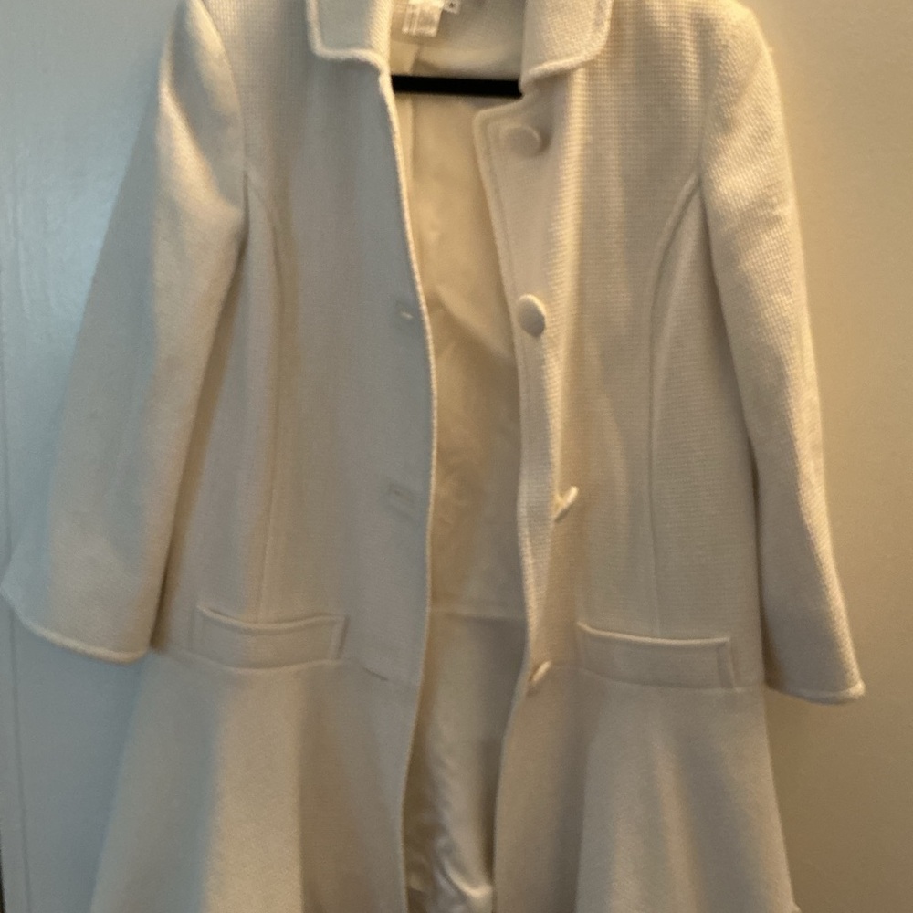Helene Berman Cream Trench Coat